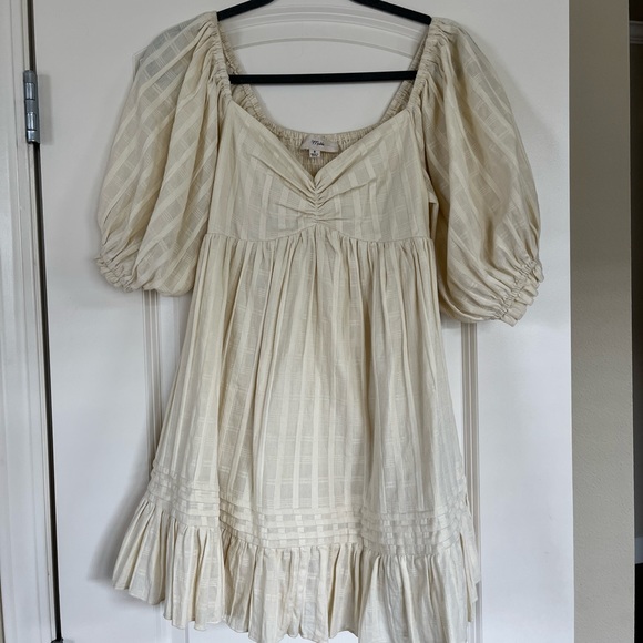 Off-White Babydoll Dress - Picture 4 of 4